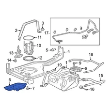 For Ram 2500 2023-2024 Ram 57008758AB Diesel Exhaust Fluid DEF Pump Cover