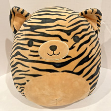 VHTF - 2017 Tina the Tiger 12" Squishmallows Kellytoy Plush Squishdate 12/01/17