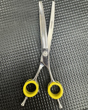Sharperedges 7.0” Flip Fluffs Right Handed Professional Dog Grooming Scissors