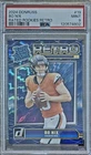 2024 Donruss Bo Nix RC Rated Rookie Retro Blue PSA 9 Mint- DENVER BRONCOS