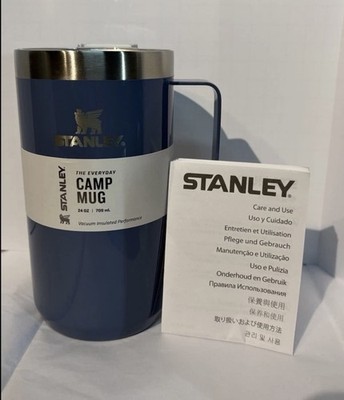 Stanley The Everyday Camp Mug 24oz Tempest Gloss Blue, NEW