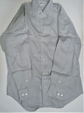 Loro Piana Men  s Light Gray Dress Shirt Made in Italy M Chest Pocket