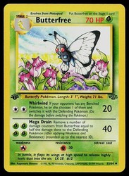 Butterfree 33/64 Jungle 1st Edition
