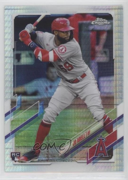 2021 Topps Chrome Prism Refractor Jo Adell #142 0zb7