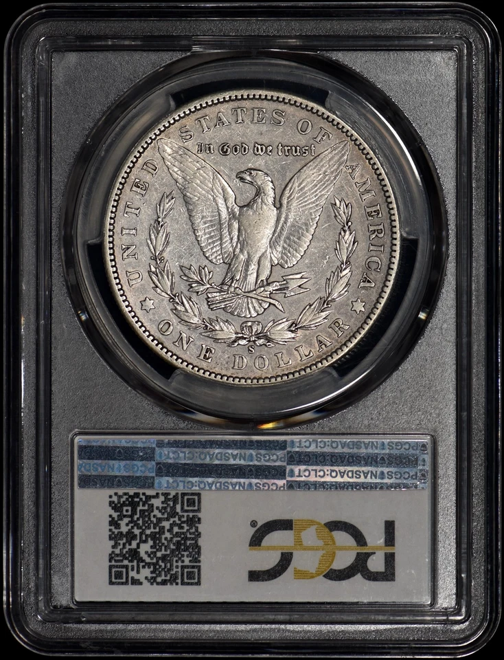 1903-S Morgan Silver Dollar $1 PCGS XF45 - Image 2 of 3