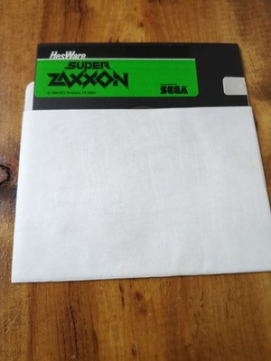 Super Zaxxon - Sega - for Commodore 64/128 - Floppy 1984 Classic Arcade Untested