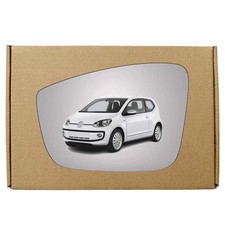 For Volkswagen VW UP 2011-2016 Wing Mirror Glass Left Passenger Near Side