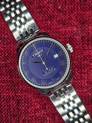 Tissot Le Locle Powermatic 80 Blue Dial Automatic Men's Watch T0064071104300