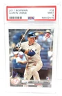 2017 Bowman AARON JUDGE RC Rookie Baseball Card PSA 9 MINT