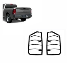 Black Horse Tail Light Guards Black Fits 2019-2026 Ram 1500 Classic