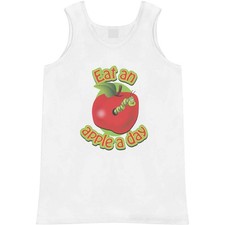'Caterpillar and Apple' Adult Vest / Tank Top AV060214