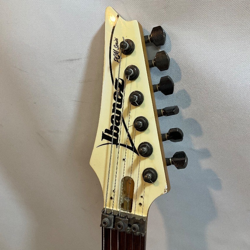 【売約済】Ibanez PGM30アイボリーペグ交換済・アーミングアジャスター付 Electric Guitar Ibanez PGM-30 PGM Series Made in japan S/N F617390