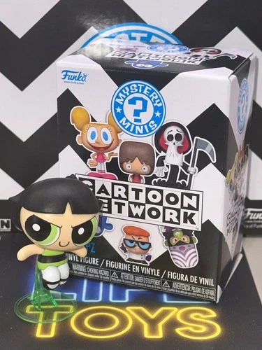 Cartoon Network Funko Mystery Minis "Buttercup- Powerpuff Girls" with Box ~ 1/6~