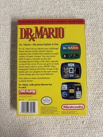Nintendo Dr. Mario (Nintendo Entertainment System, 1990) NES CIB Complete