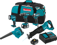 Makita XT506S 18V LXT® Lithium‑Ion Cordless 5‑Pc. Combo Kit