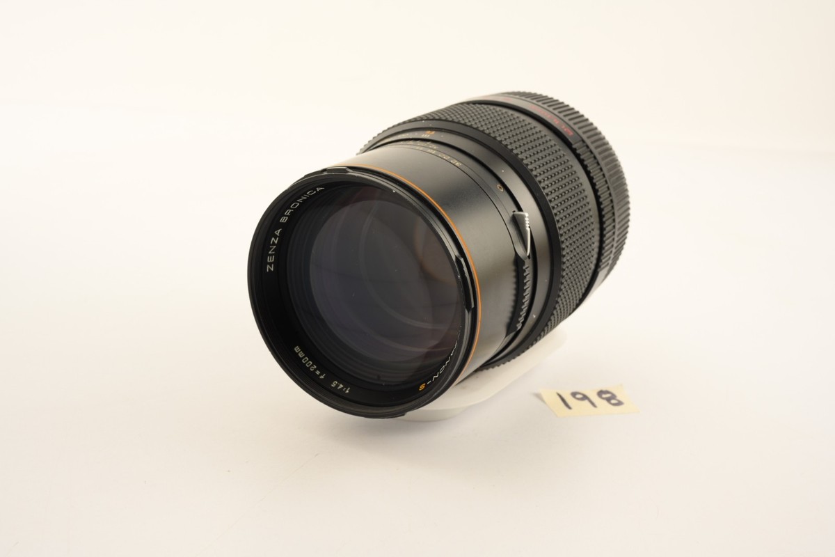 Bronica Zenzanon-S 200mm F/4.5 Prime Tele Lens for SQ, SQAi, USA