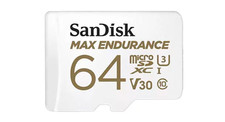 SanDisk MAX ENDURANCE 64GB microSD memory card 100MB/s SDSQQVR-064G-GN6IA
