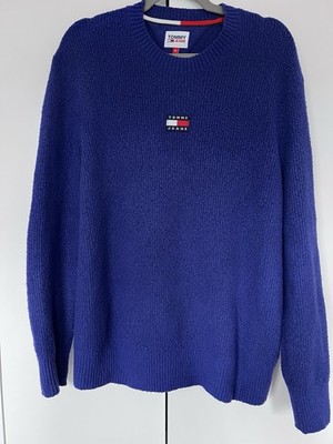 Tommy Hilfiger / Tommy Jeans Knit Crewneck Jumper Herren Blau Größe M