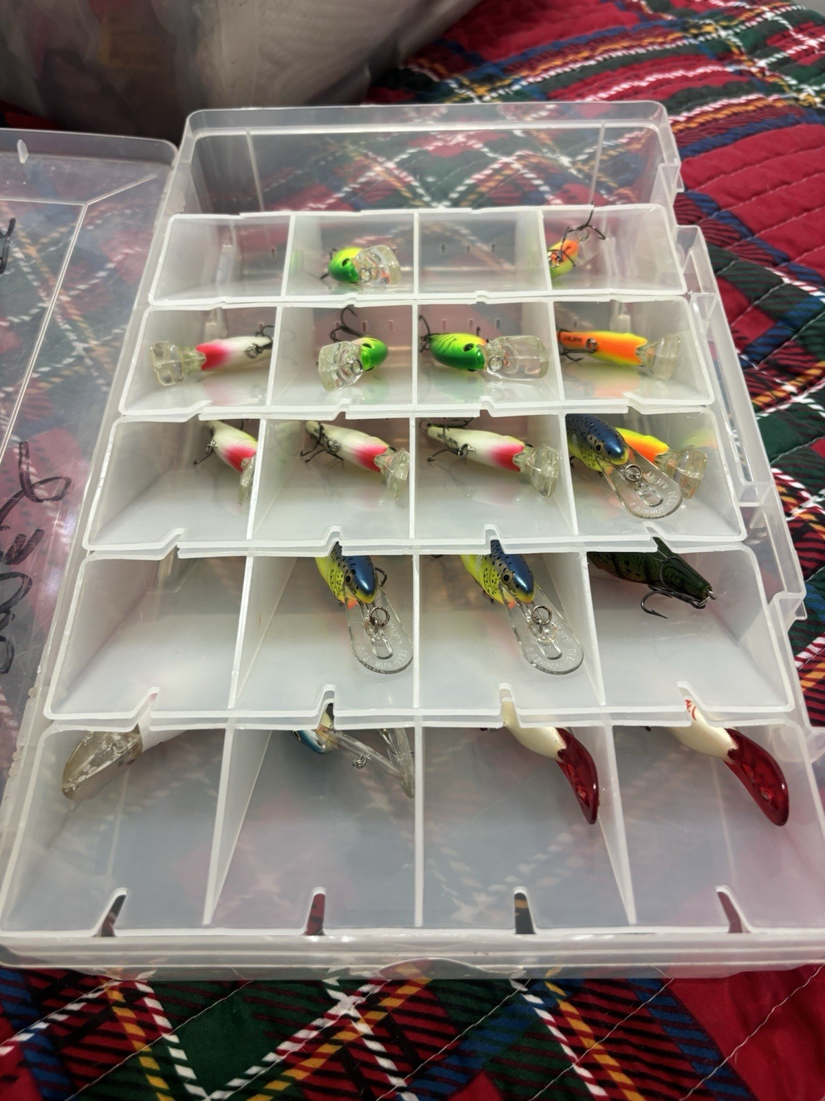 Bunch Of Bass Fishing Lures With Other Items Included - Image 9