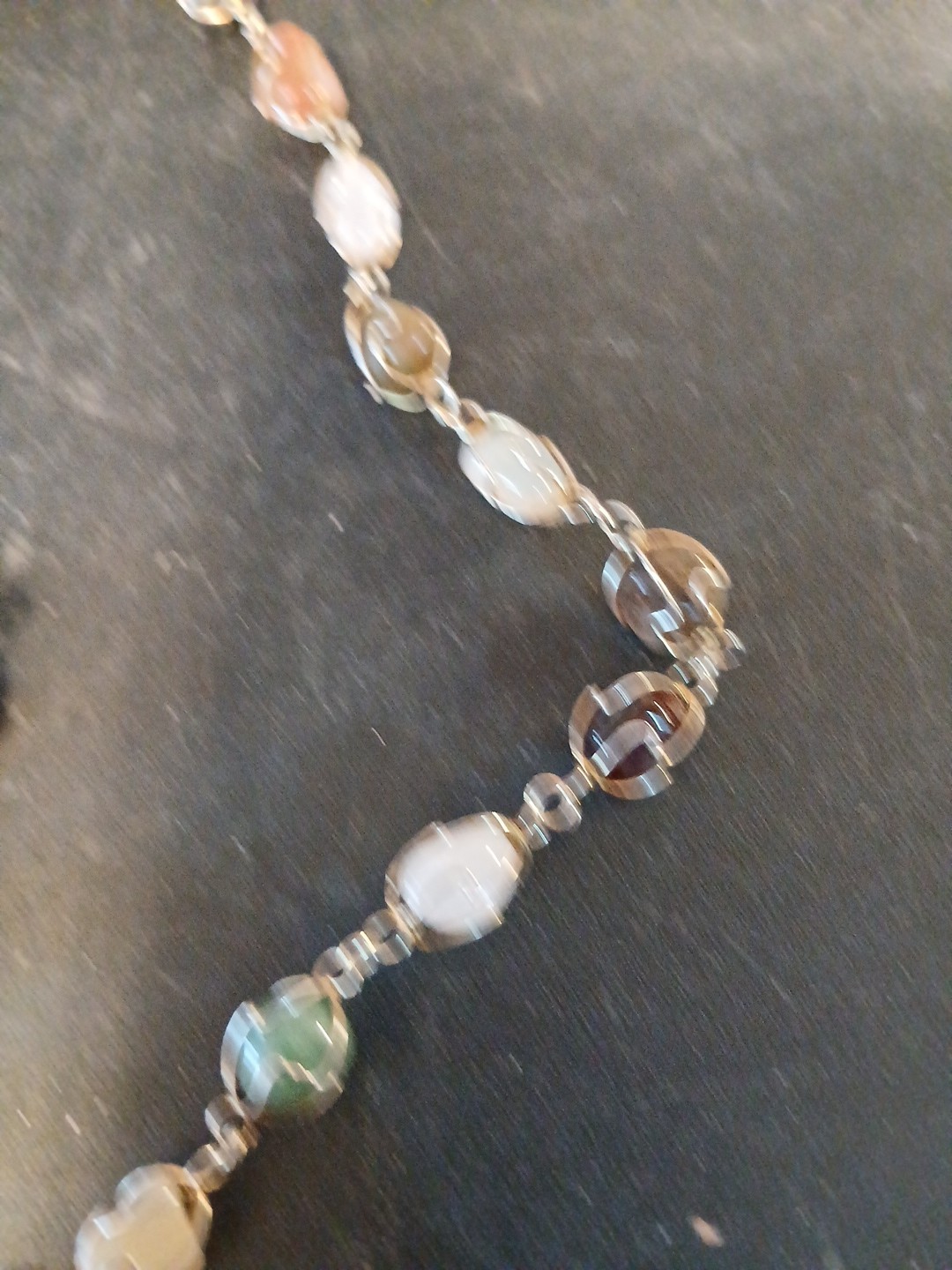 Gorgeous Wire-wrapped Multi Gemstone Necklace - image 4