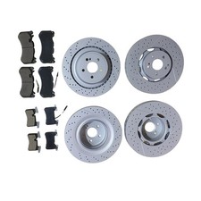 NEW FOR Mercedes Benz E63 Amg S C63 Cls63 front and rear brake pads and rotors