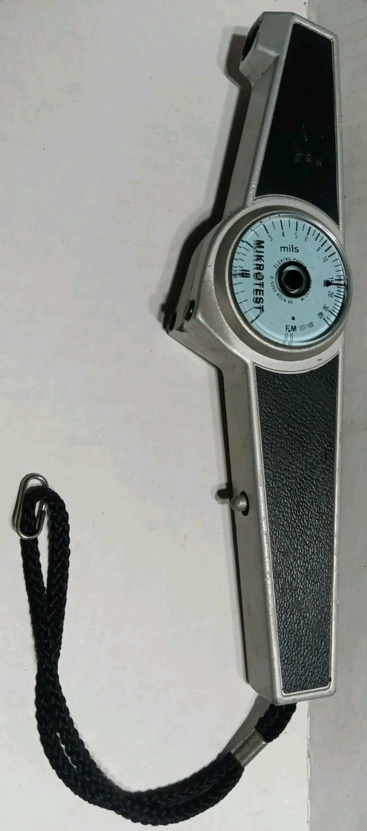 Elektro-Physik Mikrotest III Magnetic Coating Thickness Gauge Made
