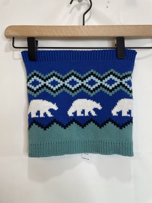 Old Navy Kids Bear All Over Print One Size Graphic Neck Warmer