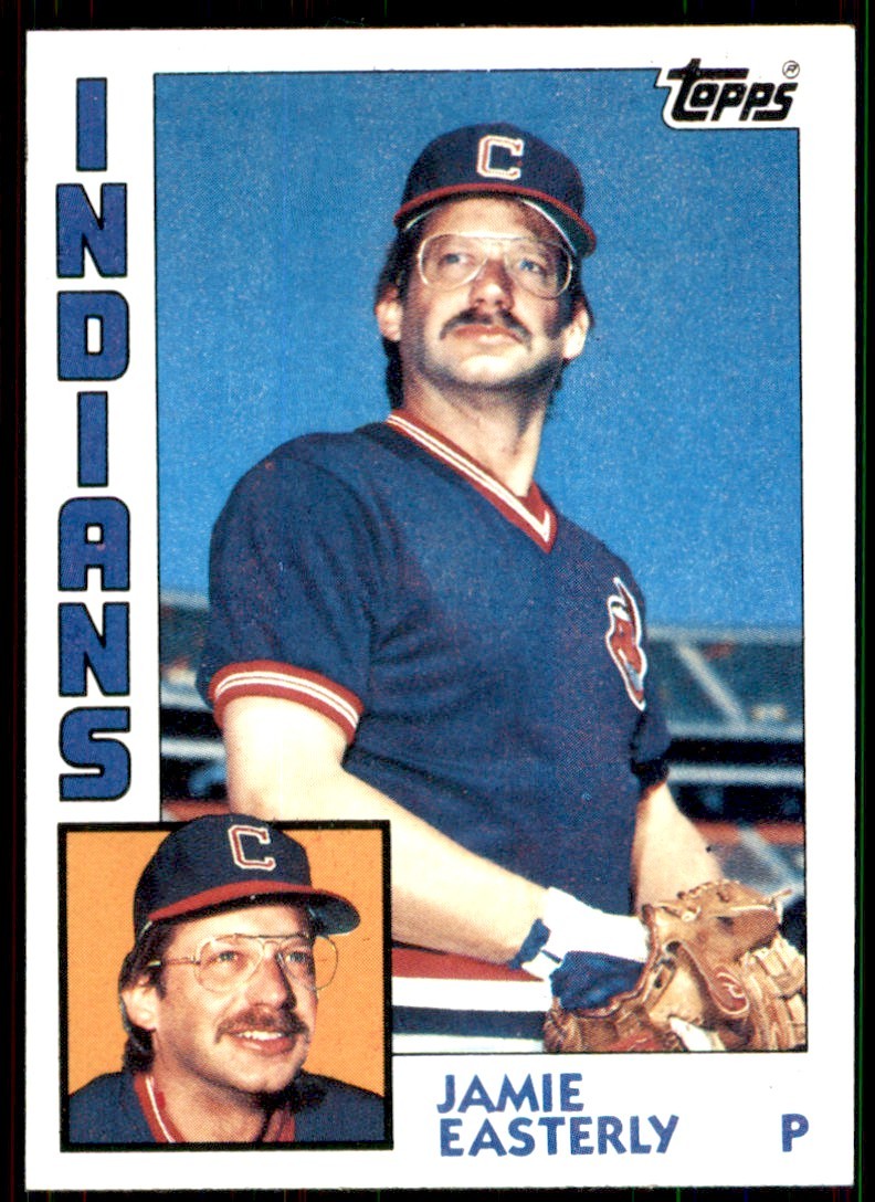 1984 Topps Jamie Easterly Cleveland Indians #367