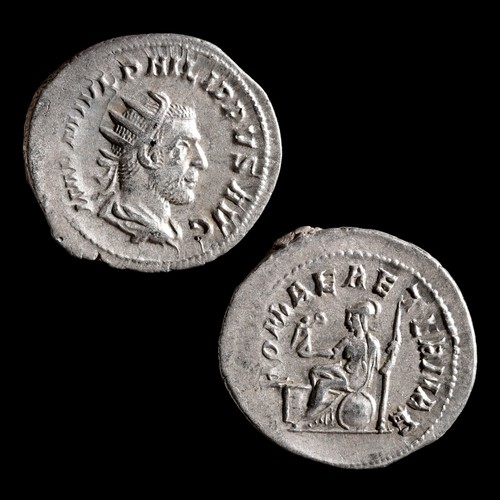 Philip the Arab Antoninianus 244-247 AD Rome Roma & Victory Ancient Roman Coin