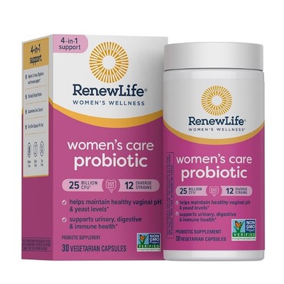 RenewLife Women's Care Probiotic 25 Billion CFU 30 Capsules