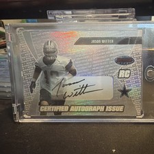 Topps 2003 Bowman's Best Jason Witten Rookie Certified Autograph #174 Cowboys