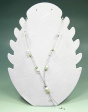 UNIKAT  Designer Ypsilon Halskette schwebende Perlen  Nr.22