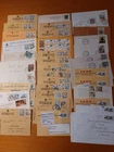 ITALY - BOX WITH LARGE LOT OF POSTAL HISTORY, FDC, WHOLE, CORRESPONDENCE,