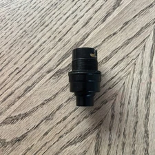 vintage bakelite Bulb Holder Threaded End Made In England 