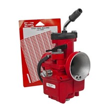 Carburatore Dellorto VHST 28 BS 2T Rosso Aria Manuale Valvola Piatta AM6 MF9749