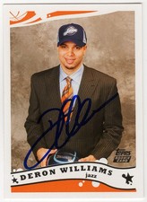 Deron Williams Rookie Cards and Autograph Memorabilia Guide 42