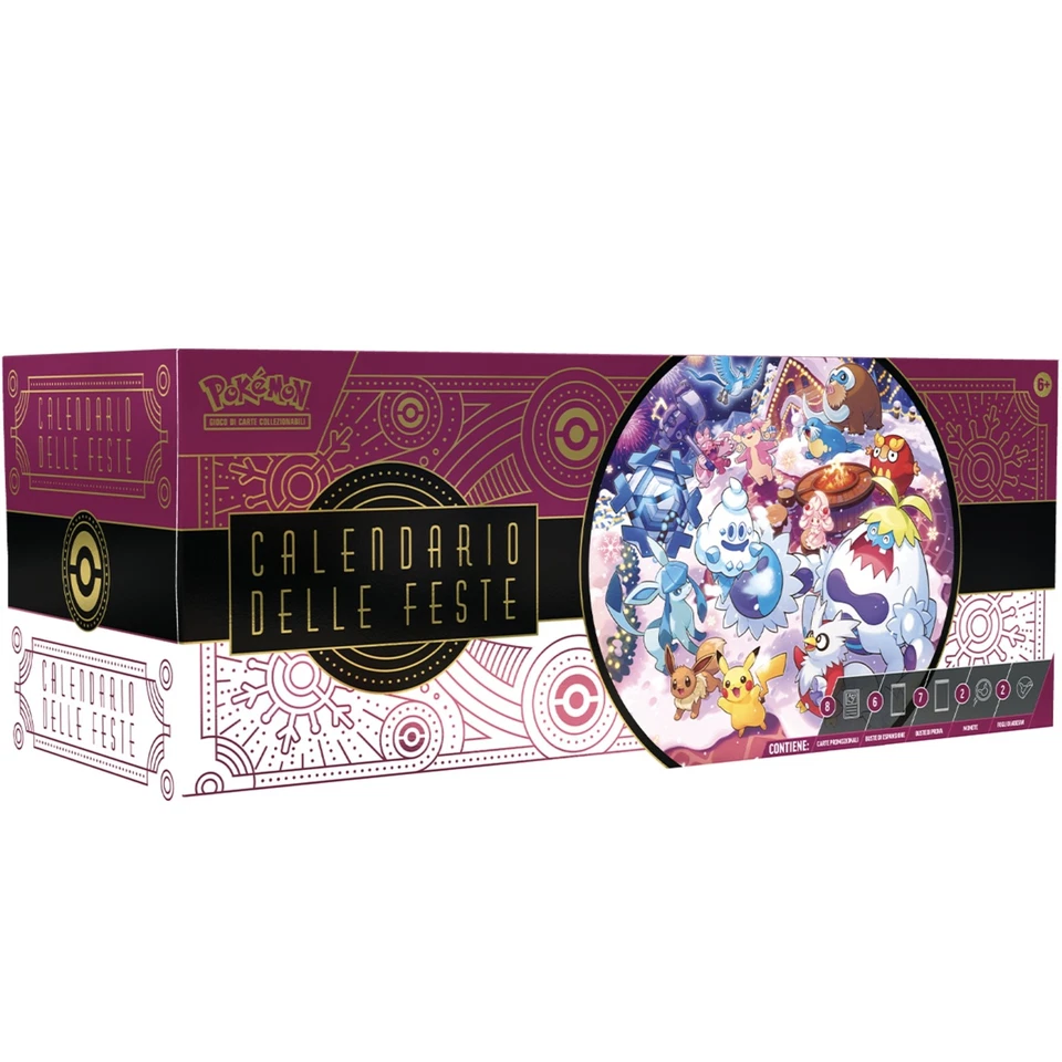 Pokemon Calendario delle feste 2025 dell avvento Ita in italiano idea regalo