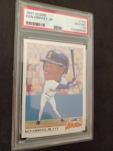 1991 Score Ken Griffey Jr #396 PSA 10 Gem Mint Seattle Mariners HOF MVP