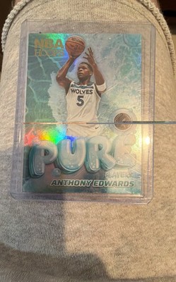 2024-25 Panini Nba Hoops - Pure Players Anthony Edwards #4 Holo
