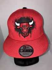 Chicago Bulls Red SnapBack New Era 9Fifty Hat