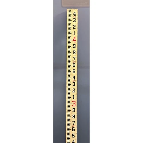 Crain CR-16-T Telescoping Leveling Rod 16ft Fiberglass Surveying Tool image 3