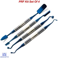 Surgical Surgery Compactor Carrier Dental Implant PRF Set of 4 Instruments Kit