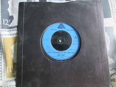 Gene Page  Close Encounters Of The Third Kind Arista ARIST 171 UK 7'' Vinyl 45 