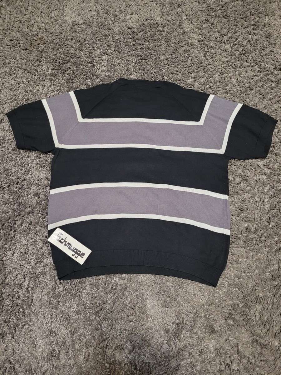 SS17 SUPREME KNIT STRIPE RAGLAN TOP SWEATER TEE T-SHIRT STRIPE sz 