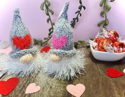 VALENTINE DK STRICKANLEITUNG GONK FERRERO ROCHER LINDT LINDOR SCHOKOLADENÜBERZUG