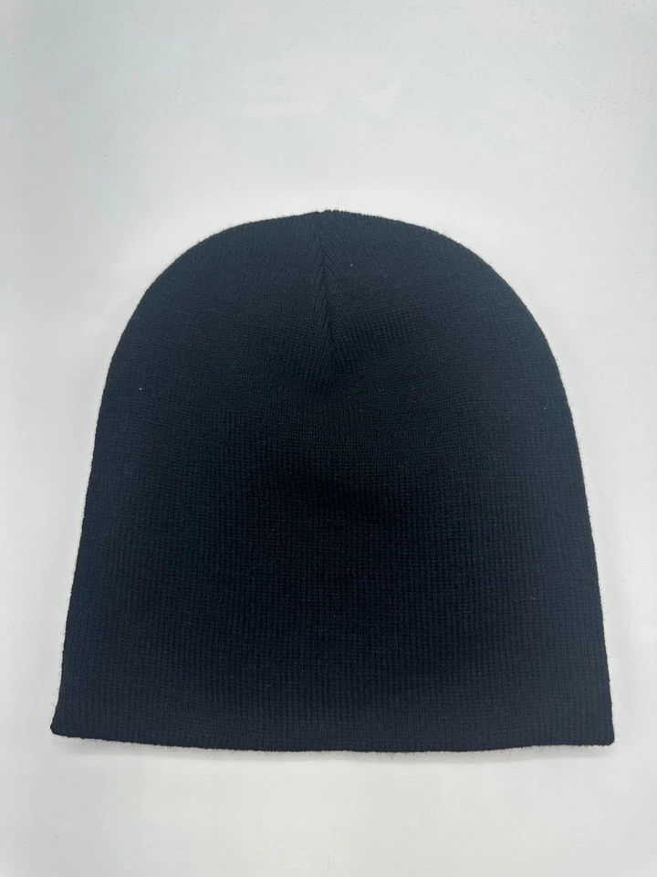 Yamaha Logo Black Knit Beanie Hat Cap Winter One Size - Image 2 of 4