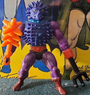 Vintage MOTU SPIKOR 100% Complete Masters of the Universe Mattel