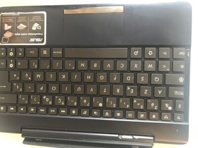 CLAVIER AZERTY TABLETTE Asus Transformer Pad TF300 - Pièce originale / 151 EUR 39,90 - FR