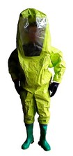 Schutzanzug ABC Vollschutz XL Einteiler HAZMAX inkl. Stiefel Gr.45 Virus