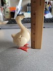 Vintage 1950's White Goose Duck Egg Laying Toy w/ 4 "Eggs" - Exc Cond ~ Estate — photo 9